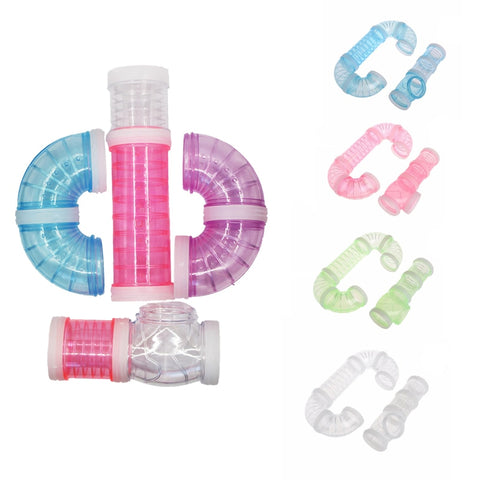 Transparent Tubes for Hamster and Small Pet