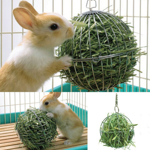 Steel Hay Ball Feeder for Rabbit